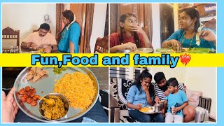 FunFoodFamily😍 SPURTHI VLOG [upl. by Jesus]