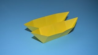 como hacer un barco de papel origami [upl. by Bowyer285]