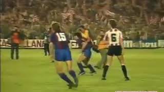 Diego Maradona Huge Brawl During A Match [upl. by Ymmac]