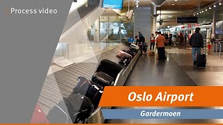 The World Of Vanderlande Oslo Airport Gardermoen  Process video [upl. by Devlen861]