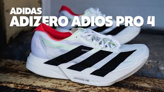 Adidas Adizero Adios Pro 4  Full Review [upl. by Hardy]