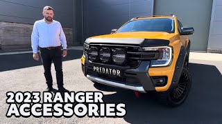 2023 Ford Ranger Wildtrak Accessories amp Upgrades Walkaround [upl. by Natalina340]