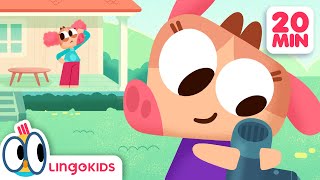 BABY BOTS ADVENTURES 🐞 Baby Bots Backyard Tales Cartoons  Lingokids [upl. by Gussi191]