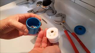 Wasserhahn reparieren und entkalken Einhebelmischer How to repair a water tap Tap washer [upl. by Carolan]