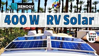 Upgrading My Renogy RV Solar System to 400 Watts [upl. by Trinetta215]