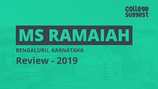 MS Ramaiah University MSRIT  Review 2019 [upl. by Ahsinek767]