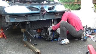 Gearbox replacement part 1 gearbox removal [upl. by Janene181]