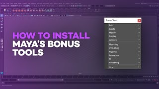 How to Install Mayas Bonus Tools [upl. by Islaen]