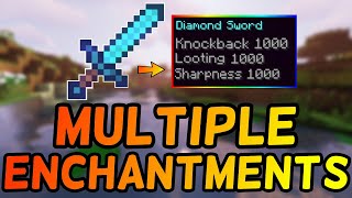 How To Get Multiple High Level Enchantments on ONE Item in Minecraft 2020 [upl. by Bray]