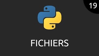 Python 19  fichiers [upl. by Ramiah]