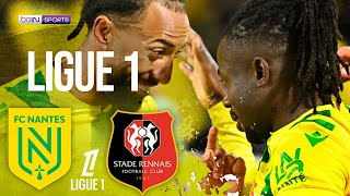 Nantes vs Rennes  Ligue 1 HIGHLIGHTS  120824  beIN SPORTS USA [upl. by Ynnek]