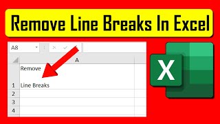 How to Remove Line Breaks Within a Cell in Microsoft Excel [upl. by Keyser]