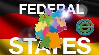 STATES Bundesländer of GERMANY EXPLAINED Geography Now [upl. by Hannahs]