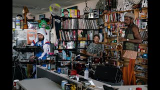 The Comet Is Coming NPR Music Tiny Desk Concert [upl. by Leede]