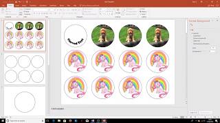 Printing Edible Cake Templates in Microsoft PowerPoint [upl. by Revolc]