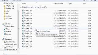 How to play audio CD with windows media player [upl. by Joon854]