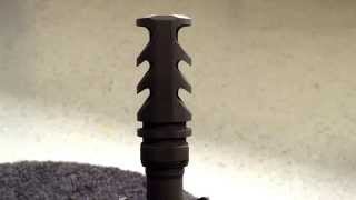 PRECISION ARMAMENT M472 severe duty muzzle brake review [upl. by Aydni]