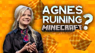 Agnes ruining Minecraft [upl. by Jory]