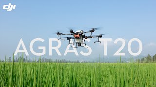 DJI  Introducing Agras T20 [upl. by Neffets996]