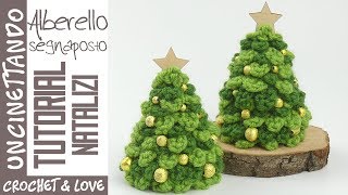 Tutorial Albero di Natale ad uncinetto  Facile e Veloce sub eng y esp [upl. by Lydia]