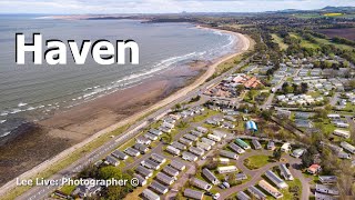 62 Aerial Drone Haven Seton Sands Holiday Village [upl. by Abey]