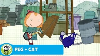 PEG  CAT  Junk Instruments  PBS KIDS [upl. by Juanne852]