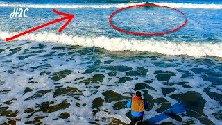 Surf Perch Fishing Tips Reading the Surf Casting Identify sandbars etc [upl. by Thursby]