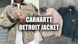 Carhartt Detroit Jacket Review How To Style amp Sizing [upl. by Peirce]