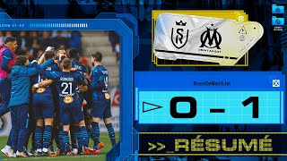 Reims 01 OM l Le résumé du match [upl. by Akemit]