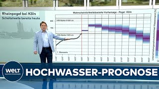 JAHRHUNDERTFLUT Hochwassergefahr am Rhein nach katastrophalem UNWETTER [upl. by Vania]