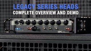 GallienKrueger Legacy Series Heads Complete Overview and Demo [upl. by Shiri]