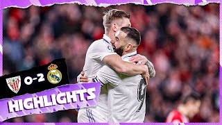 Athletic 02 Real Madrid  HIGHLIGHTS  LaLiga [upl. by Sotos]