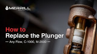 How to Replace the Plunger  Any Flow C1000 and M2000 Yard Hydrants [upl. by Telracs]