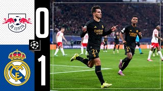 RB Leipzig 01 Real Madrid  HIGHLIGHTS  Champions League [upl. by Florinda476]