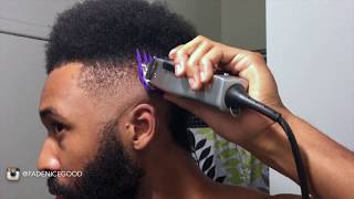 HOW TO CUT YOUR OWN HAIR Tutorial  DIY MohawkFrohawk [upl. by Anivle]