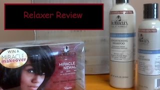 Long amp Relaxed Hair  Dr Miracles Relaxer UpdateReview [upl. by Adam]