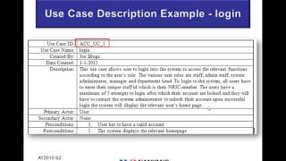 L04 Use Case Description [upl. by Tomasina907]