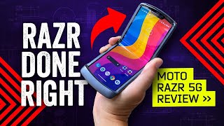 Motorola Razr 5G Review This Is My Next Phone [upl. by Adnilym779]