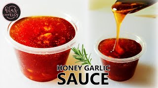 Honey Garlic Sauce  How to Make Honey Garlic Sauce  Easy Sauce Recipe  Hinz Cooking [upl. by Aikenat]