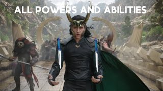 Loki  All Powers and Abilities from the MCU [upl. by Nnylatsyrk]