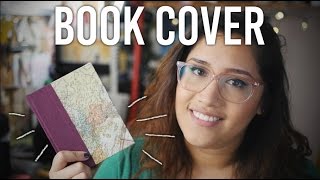 How to do Bookmaking  Book Cover  DIY [upl. by Alehc83]