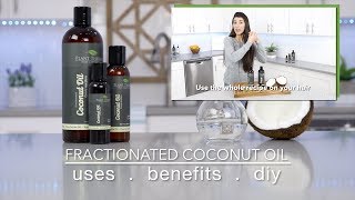 Fractionated Coconut Oil Best Uses amp Benefits  Quick How To [upl. by Assened]