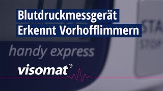 Blutdruckmessgerät visomat handy express  Erkennt Vorhofflimmern [upl. by Poirer]