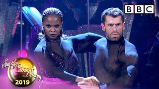 Michelle and Giovanni Paso Doble to Another One Bites the Dust  Week 7  BBC Strictly 2019 [upl. by Nirred478]