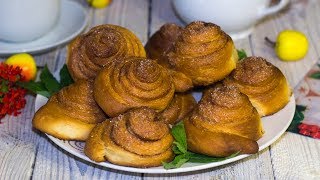 БЕЗ НИХ ЧАЙ НЕ ПЬЮ 💖 ПЛЮШКИ с сахаром из дрожжевого теста 👍 ВКУСНОТА [upl. by Nossah988]