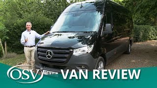 Mercedes Sprinter 2018 InDepth Van Review [upl. by Sivahc]