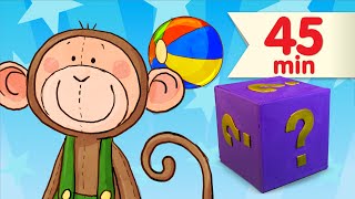 Mystery Box 3  Original Nursery Rhymes  More  Super Simple Songs [upl. by Fredric296]