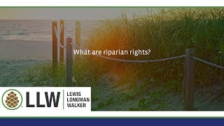 What are riparian rights [upl. by Noillid]