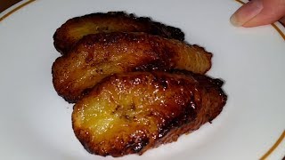 How to make Platanos Maduros Fried Sweet Plantains [upl. by Earazed]