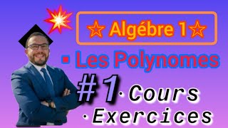 profsphisique2020💥 1 Algébre 1 chapitre2 Les Polynomes révision Cours🚨 s1 Exercice1 SMPCBCGMIPC [upl. by Leunad]